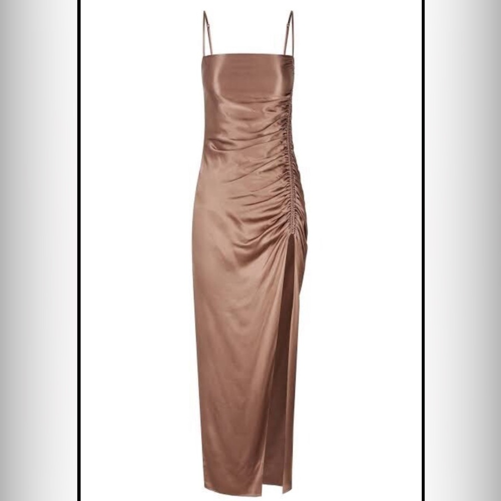 SHONA JOY ‘Lily’ Ruched Dress size 2 fits like a size 0